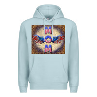 Blue Mist American mom Premium Hoodie - TumblerDesignByShophia