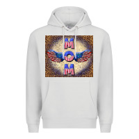 Dove Grey American mom Premium Hoodie - TumblerDesignByShophia