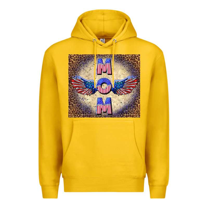 American Mom Premium Hoodie by TumblerDesignByShophia | Teevron