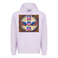 Lilac American mom Premium Hoodie - TumblerDesignByShophia