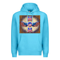 Ocean Blue American mom Premium Hoodie - TumblerDesignByShophia