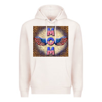 Pale Pink American mom Premium Hoodie - TumblerDesignByShophia