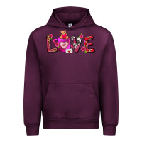 Mauve Wine Love Coffee Mug Valentines Day Urban Hoodie - FaDigitalArtStudio