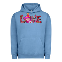 Pigment Pebble Blue Love Coffee Mug Valentines Day Urban Hoodie - FaDigitalArtStudio