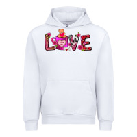 White Love Coffee Mug Valentines Day Urban Hoodie - FaDigitalArtStudio
