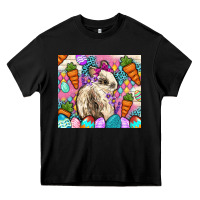 Black Easter Bunny tumbler Easter Day Heavy Core Tee - Neo Western