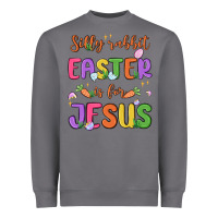 Storm silly rabbit easter is for jesus Heavyweight Sweatshirt - MaliasSmallBusiness