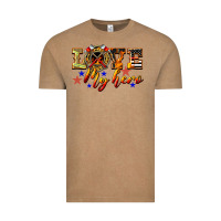 Vintage Coffee Love My Hero Firefighter Vintage Tee - LillyAllenDesigns
