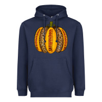 Navy Softball Pumpkin Heavyweight Hoodie - texasbilliewilder