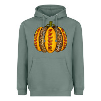 Sage Softball Pumpkin Heavyweight Hoodie - texasbilliewilder
