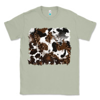Matcha leopard cowhide background Classic Tee - RanaPortraitStore