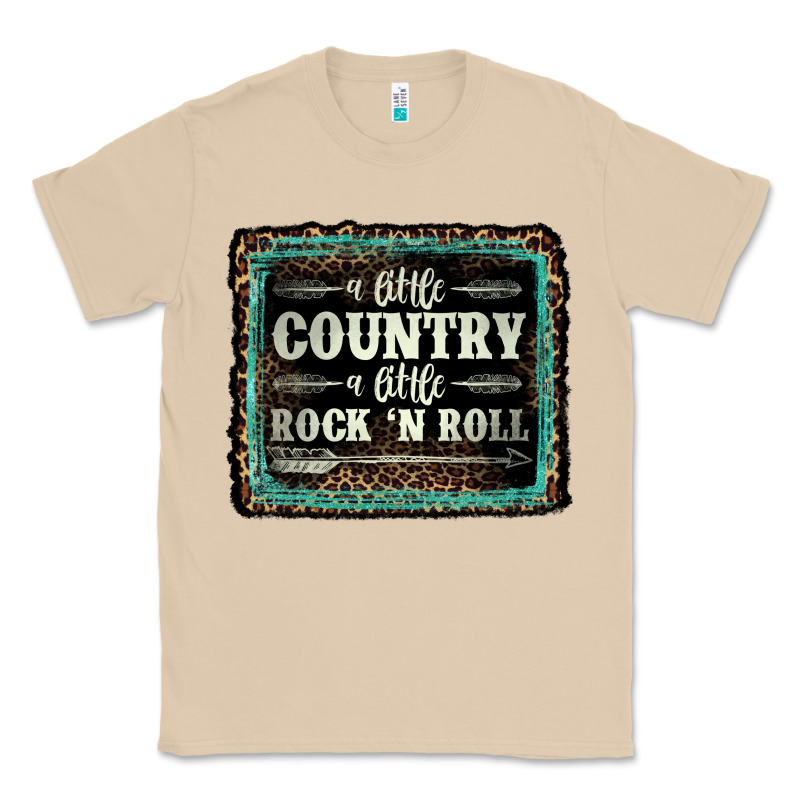 A Little Country A Little Rock N Roll Classic Tee by AdoDesignShop | Teevron