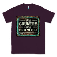 Plum a little country a little rock n roll Classic Tee - AdoDesignShop