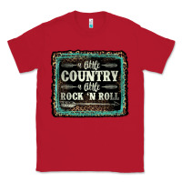 Red a little country a little rock n roll Classic Tee - AdoDesignShop