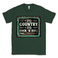 Sports Green a little country a little rock n roll Classic Tee - AdoDesignShop
