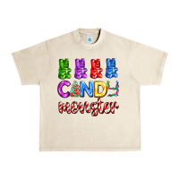 Sandshell candy monster with jelly bear Urban Heavy Tee - AdoDesignShop