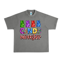 Tornado candy monster with jelly bear Urban Heavy Tee - AdoDesignShop