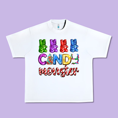 Candy Monster With Jelly Bear Urban Heavy Tee Designed By Adodesignshop