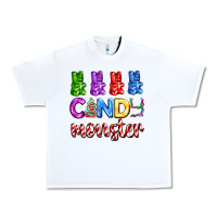 White candy monster with jelly bear Urban Heavy Tee - AdoDesignShop