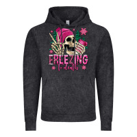 Vintage Black freezing to death winter skull Vintage Hoodie - Jasminsmagicworld