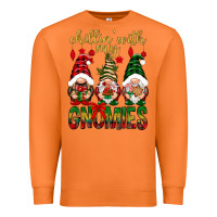 Carrot Chillin' with my gnomes Premium Sweatshirt - NancyCooperArtShop