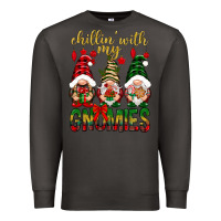 Smoke Chillin' with my gnomes Premium Sweatshirt - NancyCooperArtShop