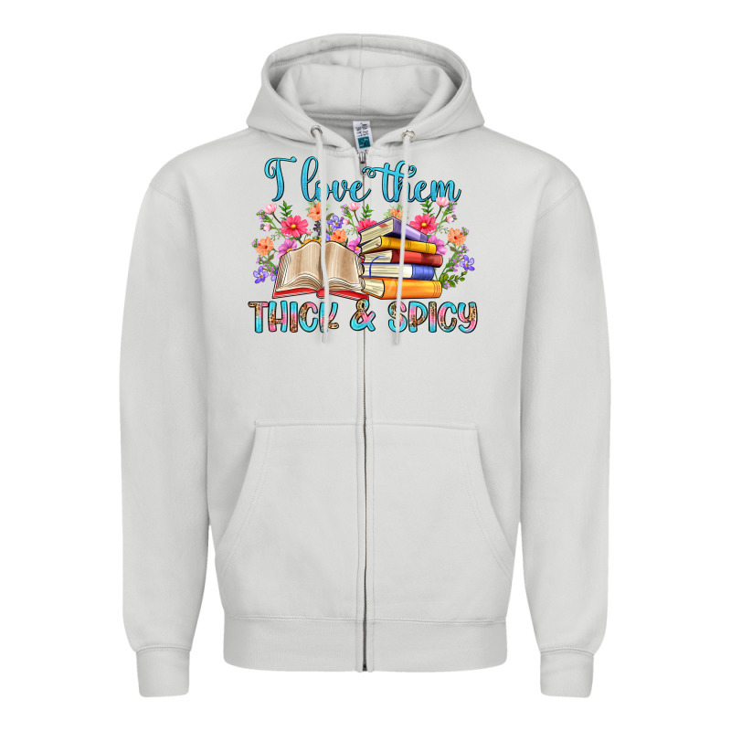 I Love Them Thick And Spicy Zipper Hoodie by Artiststas | Teevron