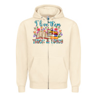 Sandshell i love them thick and spicy Zipper Hoodie - Artiststas