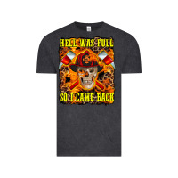 Vintage Black Western Hell Was Full So I Came Back Vintage Tee - LillyAllenDesigns