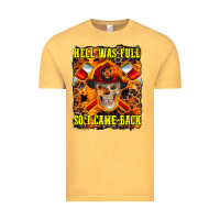 Vintage Mustard Western Hell Was Full So I Came Back Vintage Tee - LillyAllenDesigns