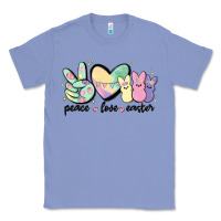 Colony Blue peace love peeps Classic Tee - MaliasSmallBusiness