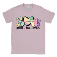 Lilac peace love peeps Classic Tee - MaliasSmallBusiness