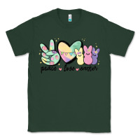 Sports Green peace love peeps Classic Tee - MaliasSmallBusiness