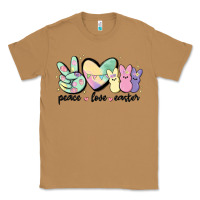 Toasted Coconut peace love peeps Classic Tee - MaliasSmallBusiness