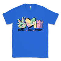 True Royal peace love peeps Classic Tee - MaliasSmallBusiness