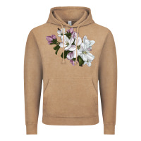 Vintage Coffee apple blossom Vintage Hoodie - LillyAllenDesigns