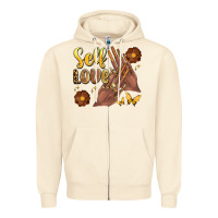 Sandshell black woman self love nails Zipper Hoodie - Artiststas