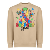 Mushroom support squad autism Heavyweight Sweatshirt - MaliasSmallBusiness