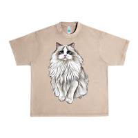French Oak Ragdoll Cat Urban Heavy Tee - LillyAllenDesigns