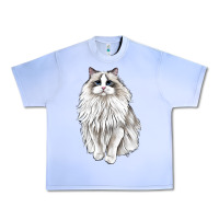 Grape Ice Ragdoll Cat Urban Heavy Tee - LillyAllenDesigns