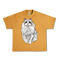 Peanut Butter Ragdoll Cat Urban Heavy Tee - LillyAllenDesigns