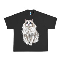 Pigment Black Ragdoll Cat Urban Heavy Tee - LillyAllenDesigns