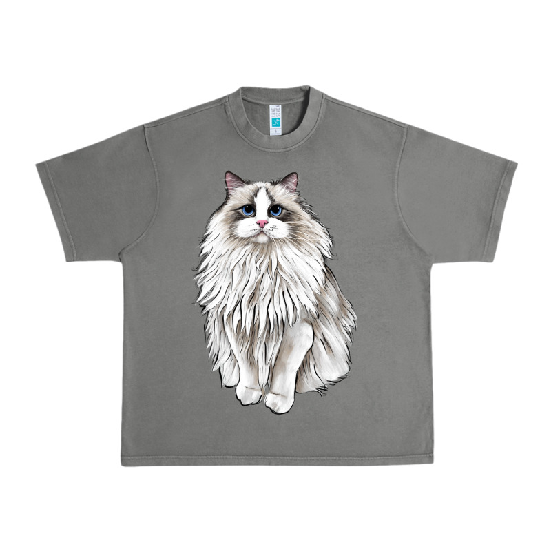 Ragdoll Cat Urban Heavy Tee by LillyAllenDesigns | Teevron