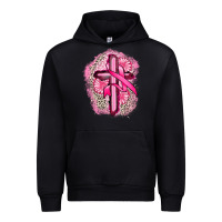 Black breast cancer cross Urban Hoodie - FaDigitalArtStudio
