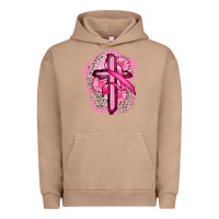 Pigment Burro breast cancer cross Urban Hoodie - FaDigitalArtStudio