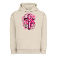 Pigment French Oak breast cancer cross Urban Hoodie - FaDigitalArtStudio