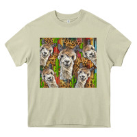 Mossy alpaca Heavy Core Tee - BarkalooDesign