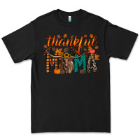 Black thankful mama longhorn Premium Tee - RacoonDesign