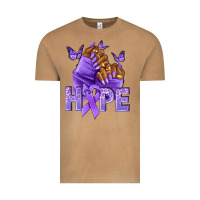 Vintage Camel hope lavender ribbon all cancers Vintage Tee - NancyCooperArtShop