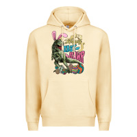 Pina Colada Happy Easter Day T-Rex Premium Hoodie - HowdyJamesFarm